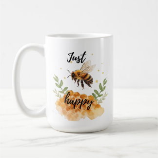 Just Bee Happy  Kaffeetasse