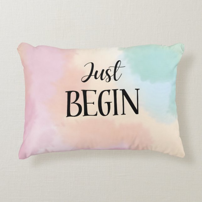 Just Begin Dekokissen (Vorderseite)