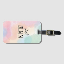 Just Begin Gepäckanhänger