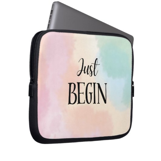 Just Begin Laptopschutzhülle (Vorne Rechts)