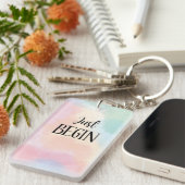 Just Begin Schlüsselanhänger (Vorderseite rechts)