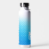 "Just Behalt Swimming" Blaue Waage Schwimmbad Lebe Trinkflasche (Links)