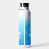 "Just Behalt Swimming" Blaue Waage Schwimmbad Lebe Trinkflasche (Rechts)