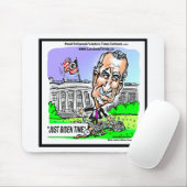 Just Biden Time Funny politischen T-Shirts Tasse G Mousepad (Mit Mouse)