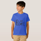 "Just Bike" Graffiti von Bike Parts T-Shirt (Vorne ganz)