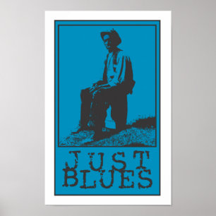 Just Blues Bluesman Poster