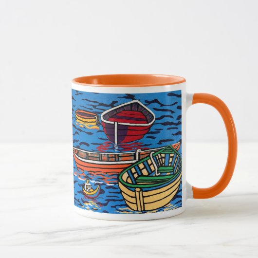 "Just Bobbin' Along" 11 oz Becher Tasse (Rechts)