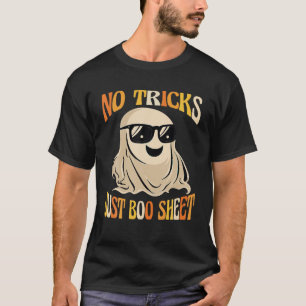 Just Boo Sheet Ghost Halloween Kostüm T Shirt