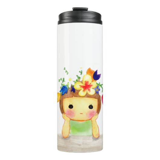 Just Bored Bottle タンブラー Thermosbecher (Vorderseite)