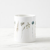 "Just Breathe" Boho Minimalistisch Kaffeetasse (Mittel)