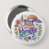"Just Breathe" Button (Vorne & Hinten)
