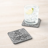 Just Breathe - Calming Mandala Inspiriert Untersetzer (Rechte Seite)