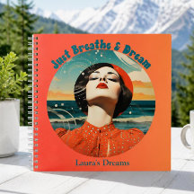Just Breathe & Dream Retro Journal