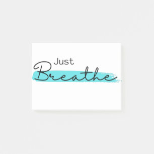 Just Breathe Post-it Klebezettel
