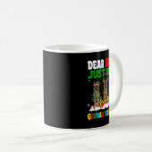 Just Bring German Shepherds Xmas Three Santa Reind Kaffeetasse (VorderseiteRechts)