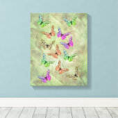 Just Butterflies Leinwanddruck (Insitu (Holzboden))
