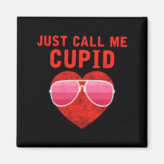 Just Call Me Cud Valentines Day Couple Cute 2 Magnet (Vorne)
