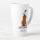 Just Cellin Cellist Performance Music Cello Milchtasse (Rechte Ecke)