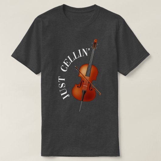 Just Cellin Cello T-Shirt (Design vorne)