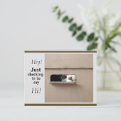 Just Checking Postcard Postkarte (Stehend Vorderseite)