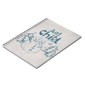 Just Chill Playful Christmas Notizblock (Linke Seite)