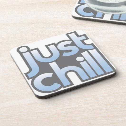 Just Chill Untersetzer (Linke Seite)