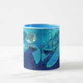 Just Chilliin' Blue Turtle Tasse (Zentrum)