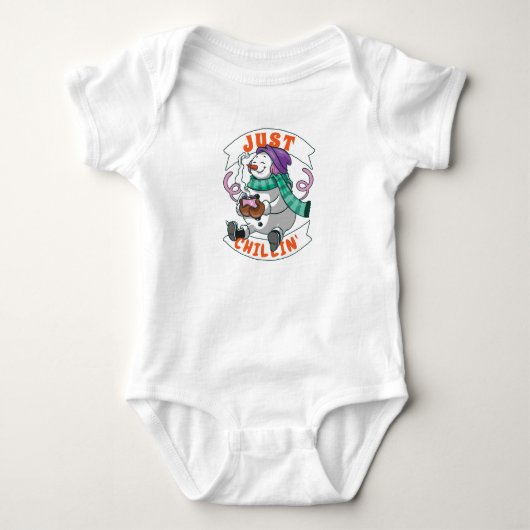 Just Chillin Baby Strampler (Vorderseite)