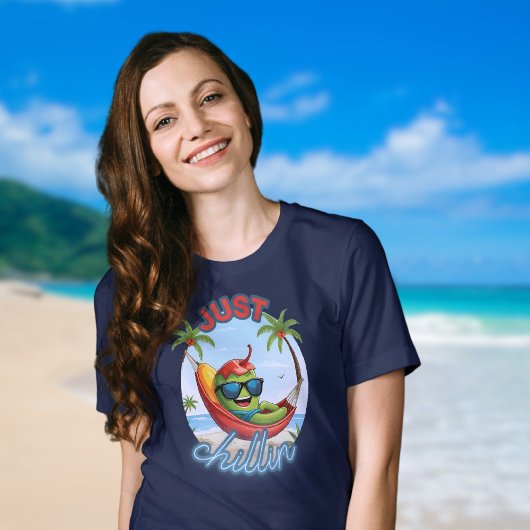 Just Chillin Chili Hammock Beach T-Shirt