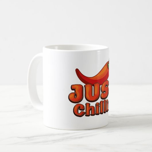 Just Chillin' Kaffeetasse (Vorderseite Links)