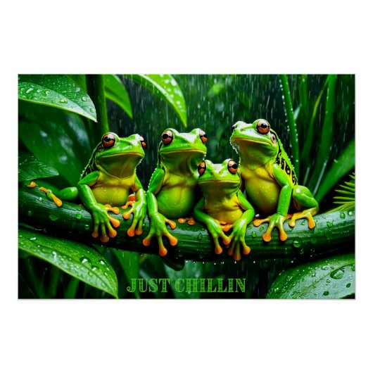 Just Chillin Poster (Vorderseite)