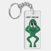 JUST CHILLIN' SCHLÜSSELANHÄNGER (Vorderseite links)