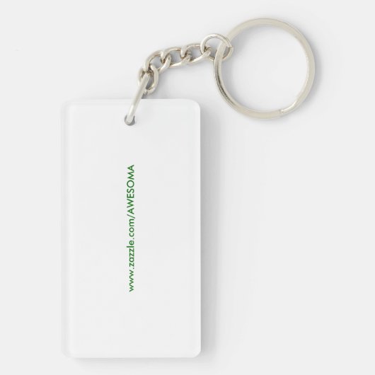 JUST CHILLIN' SCHLÜSSELANHÄNGER (Rückseite)