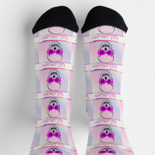 JUST CHILLING CALAVERA SOCKEN (Oben)