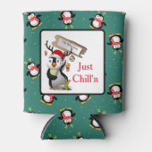 Just Chill'n Penguins Dosenkühler (Vorderseite)