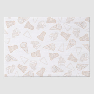 Just Cones Orange Tissue Seidenpapier