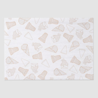 Just Cones Orange Tissue Seidenpapier