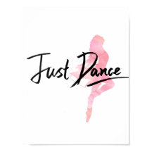 Just Dance Poster (weiß)