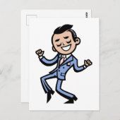 Just Dance Postkarte (Vorne/Hinten)