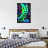 Just Dance Psychedelic Colors Wrapped Canvas Leinwanddruck (Insitu (Schlafzimmer))