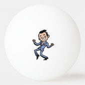 Just Dance Tischtennisball (Vorderseite)
