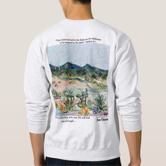 Just Deserts Sweatshirt (Rückseite)