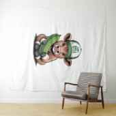 Just Dill mit It Cow , Funny Pickle Wandteppich (Beispiel (Horizontal))