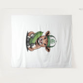 Just Dill mit It Cow , Funny Pickle Wandteppich (Vorderseite (Horizontal))