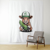 Just Dill mit It Cow , Funny Pickle Wandteppich (Beispiel)