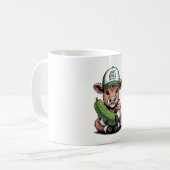Just Dill with It Cow PNG, Funny Pickle Kaffeetasse (Vorderseite Links)