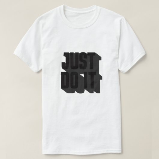 JUST DO IT 3D BOLD TEE (Design vorne)