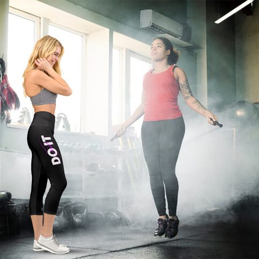 Just DO IT Women's Exercise Capri Leggings