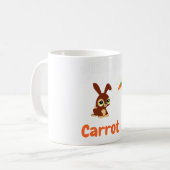 Just Don't Carrot All - Easter Bunny Rabbit Puns Kaffeetasse (Vorderseite Links)