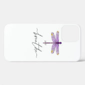 Just Dragonfly Tattoodesign Dandelion Breathe Medi Case-Mate iPhone Hülle (Rückseite (Horizontal))